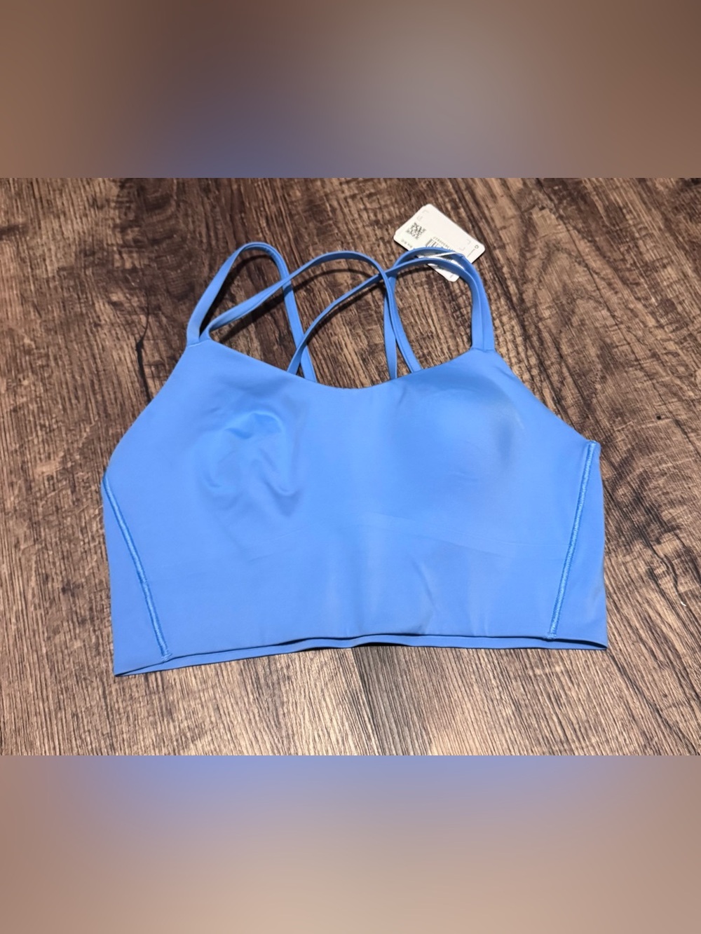 Lululemon Like a Cloud Longline Bra - Pool Party